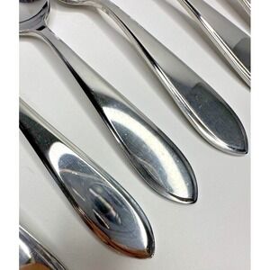 Northland Korea Stainless Flatware Glossy Replacement 9 PC Tea spoon Set